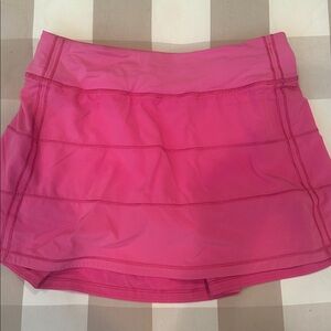 Lululemon Athletica Pink Mini Skirt